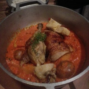 Pollo sudado