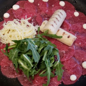 carpaccio de res