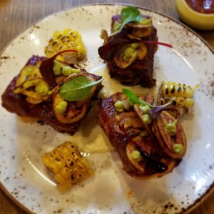 Costillas de cerdo BBQ