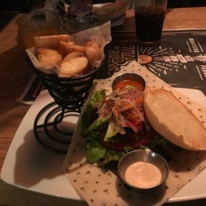 Hamburguesa peruana