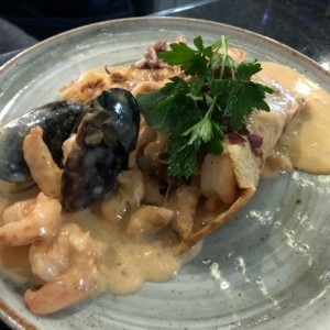 Crepes Frutos Del Mar