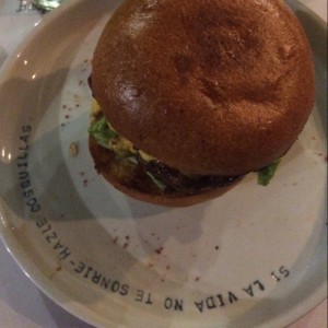 Hamburguesa Ladrillo con bacon