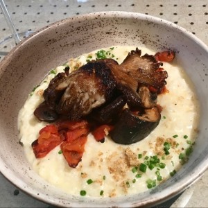 risotto de hongos