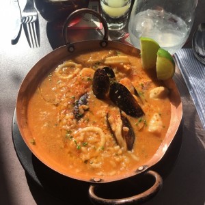 Arroz Caldoso de Mariscos