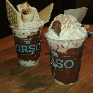 Malteada Nutella y S'mores