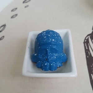 calavera de chocolate 