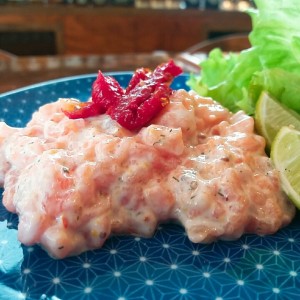 tartar de salmon