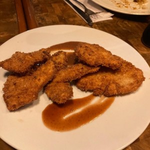 Langostinos apanados