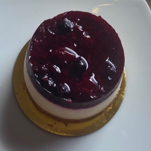 Cheesecake de frutos rojos