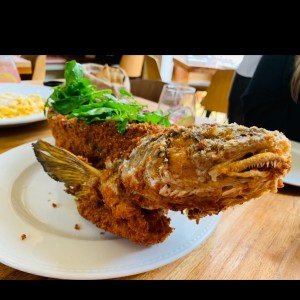 embotellado (4 personas - pescado con ensalada)