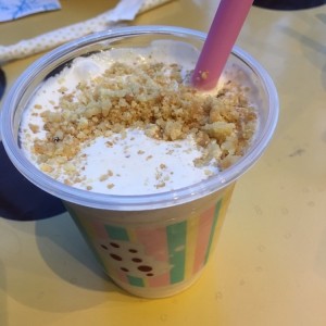Malteada de macadamia