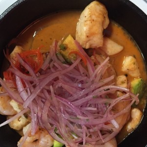 Ceviche caliente