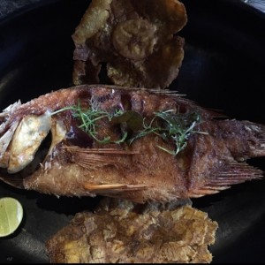 Mojarra frita 