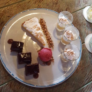 Sampler de postres