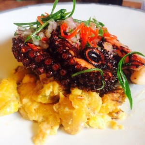 Pulpo a la parrilla