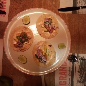 Tacos de Langostinos