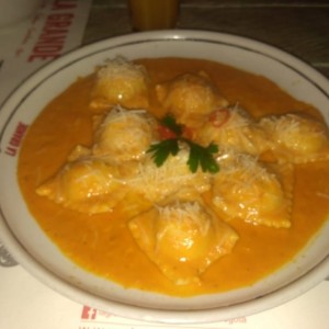 Raviolis de jaiba