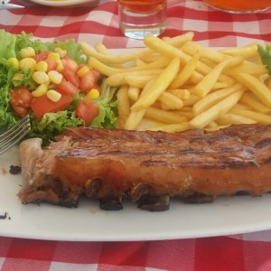 costillas bbq tradicional