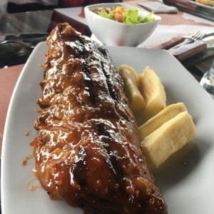 Costillas chile ahumado