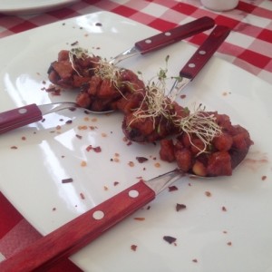 chorizo argentino caramelizado
