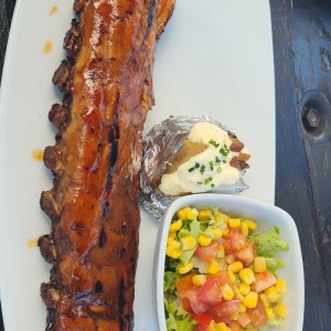 Costillas en bbq
