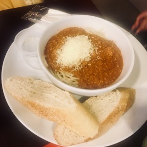 Spaguetti Menu Niños