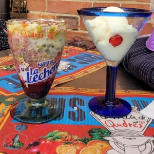 cholao con helado