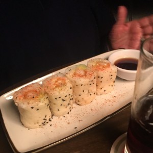 sushi de salmon