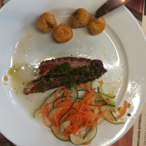 pulpo parrillado