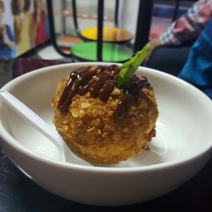 helado frito