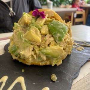 Arepa reina pepiada