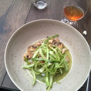 Pescado al carbon