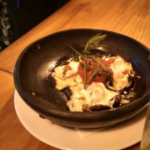 Portobello caprese