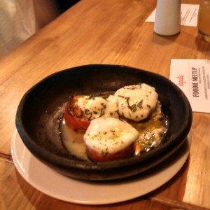 fonduta di mozzarella
