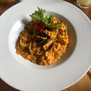 Risotto de frutos del mar