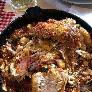 pollo a la cazadora