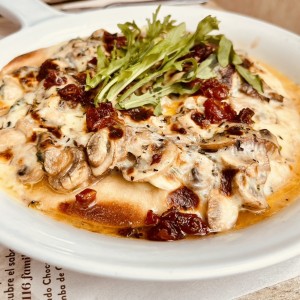 Pita champiñón pocket