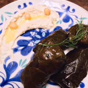 Hojas de parra rellenas (frias)