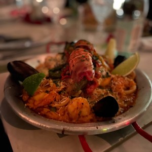 Arroz Caldoso de Mariscos con Formaggio (para dos personas)
