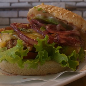 Hamburguesa de la Casa