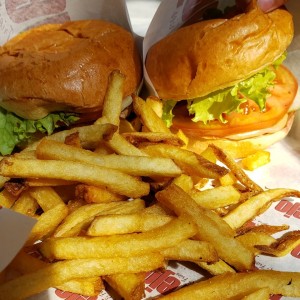 Hamburguesa con papas