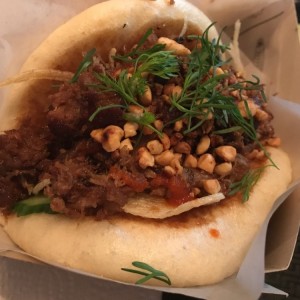 Bao de chanchito ahumado