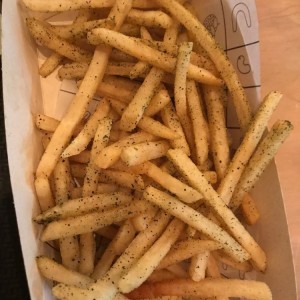 Bao fries con furikake (algas, wasabi y nueces) 