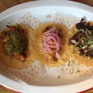 Variedad de tacos