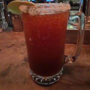 Cerveza michelada con tamarindo