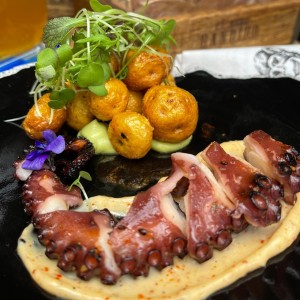 Pulpo a la parrilla
