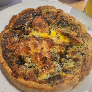 Quiche Salmon y Espinaca