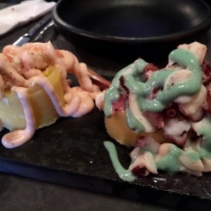 Causas Langostino y Pulpo
