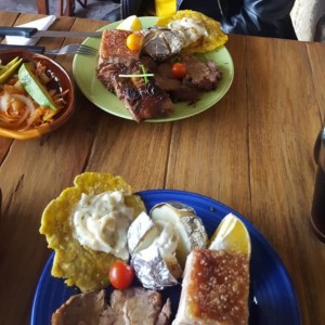 Mixto de carnes. 