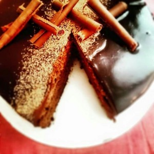 Torta sacher de chocolate